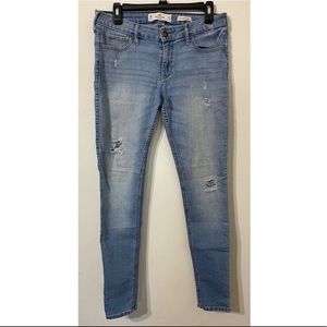 Hollister Low rise super skinny jeans